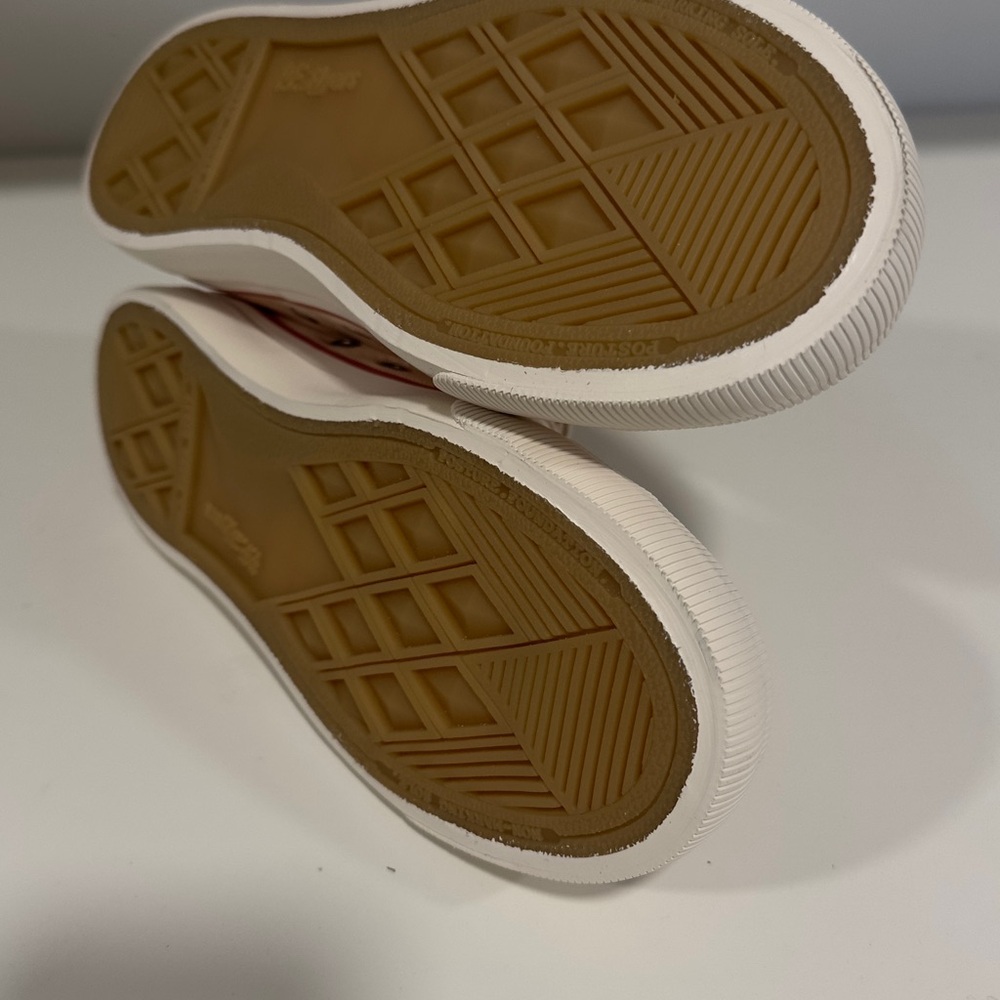 P.F. Flyers unisex Beige High-Top Sneakers - Picture 3 of 5